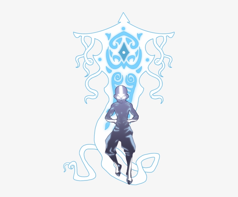 イチジク王子 Avatar Aang, Team Avatar, Avatar The Last Airbender, - Avatar Aang And Raava, transparent png #5485831
