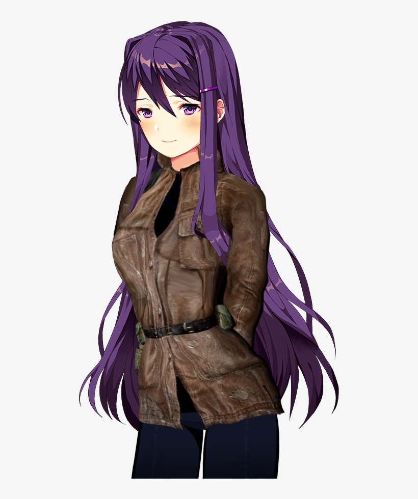 Https - //i - Redd - It/c9syla6ef6l11 - Doki Doki Literature Club Yuri Render, transparent png #5486667