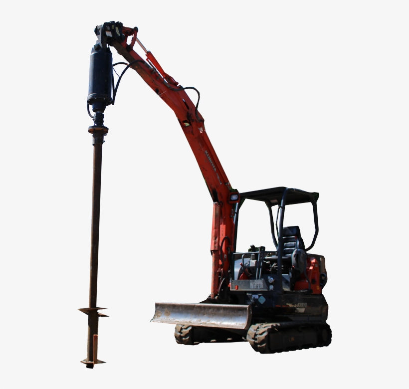 Helical Piles, Which Are Sometimes Referred To As Helical - Helix Pile Fence Post, transparent png #5487355