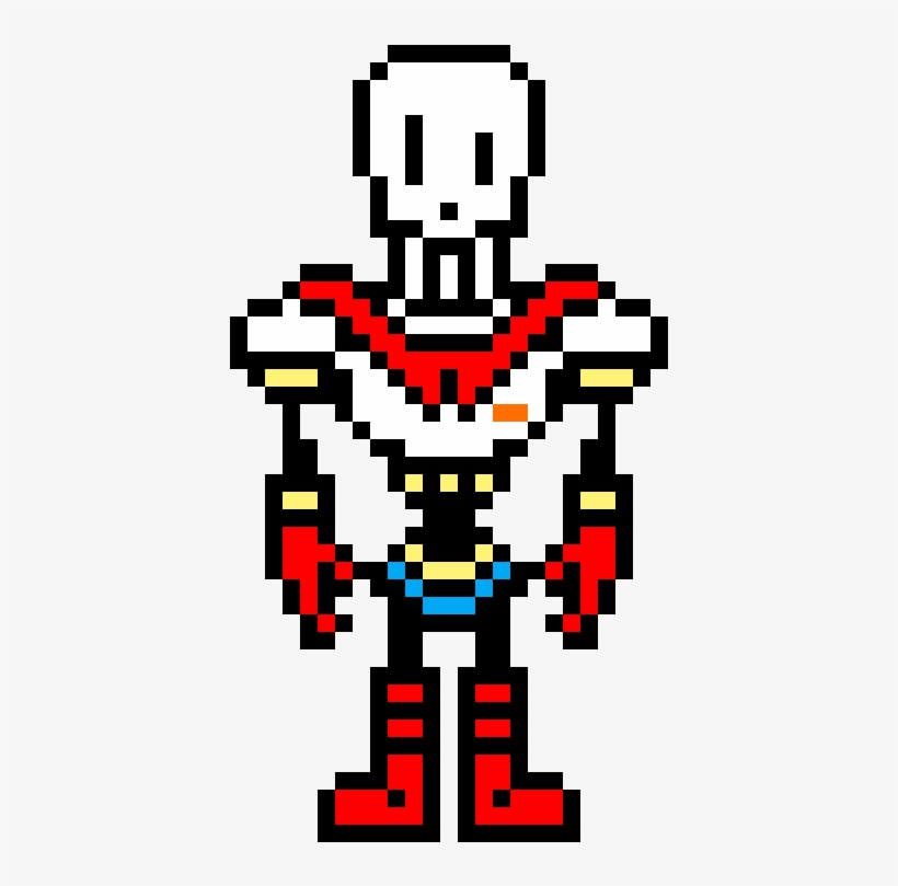 Undertale Papyrus - Papyrus Sprite, transparent png #5488154