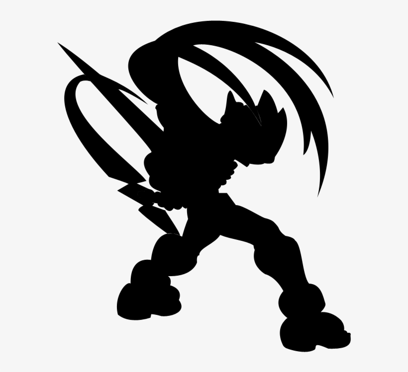 Megaman Vector Black And White Graphic Freeuse - Megaman Zero Black And White, transparent png #5489486