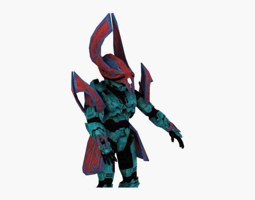 Halo 3 Beta Spartan By Bungie Elite Honor Guard Armor - Action Figure, transparent png #5489829