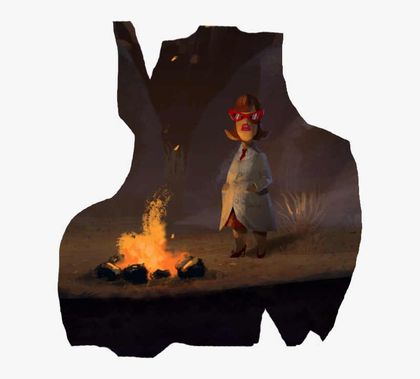 Broken Age To Be Split In Two - Game Cave Concept Art, transparent png #5490031