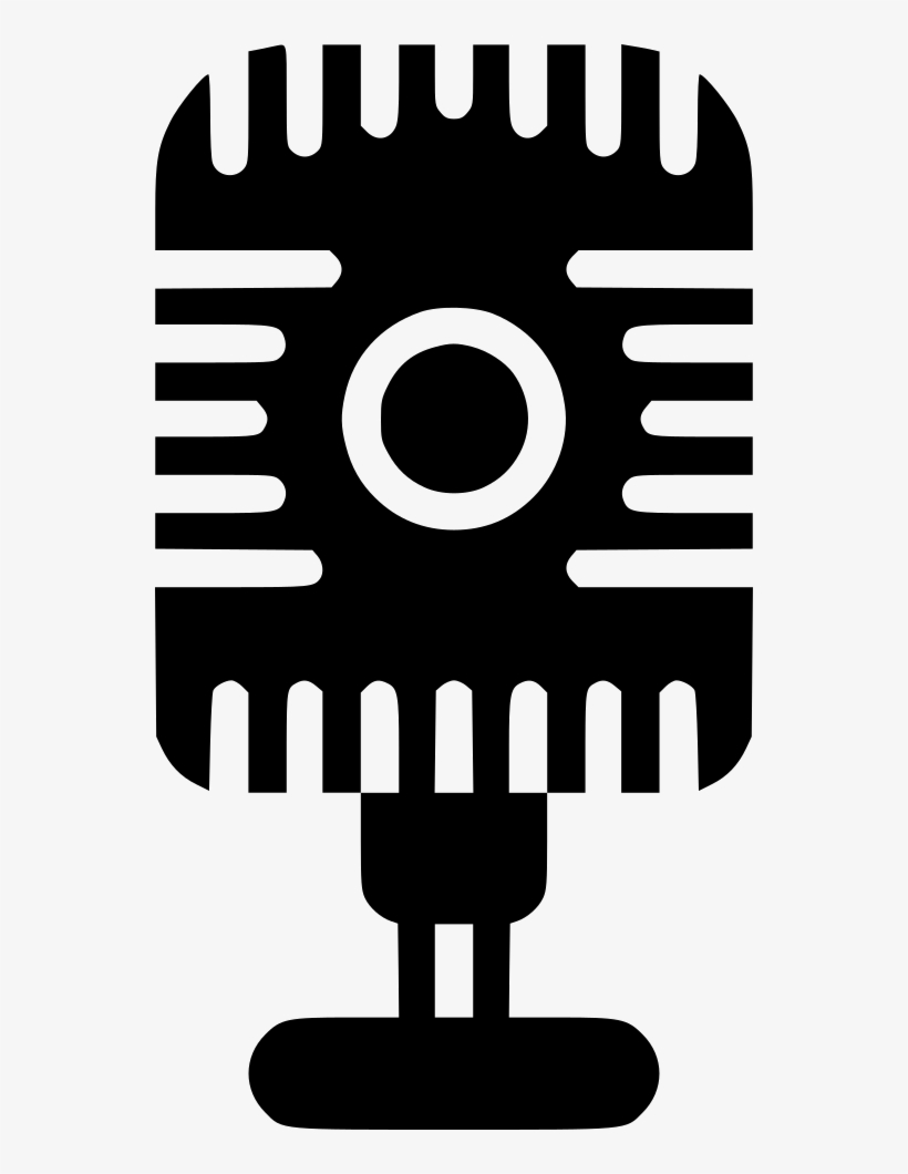 Studio Microphone Comments - Microphone, transparent png #5490429