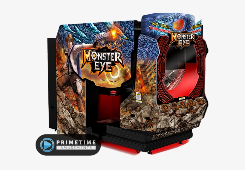 Monster Eye 5d Dynamic Theater - Monster Eyes Machine Game, transparent png #5490431