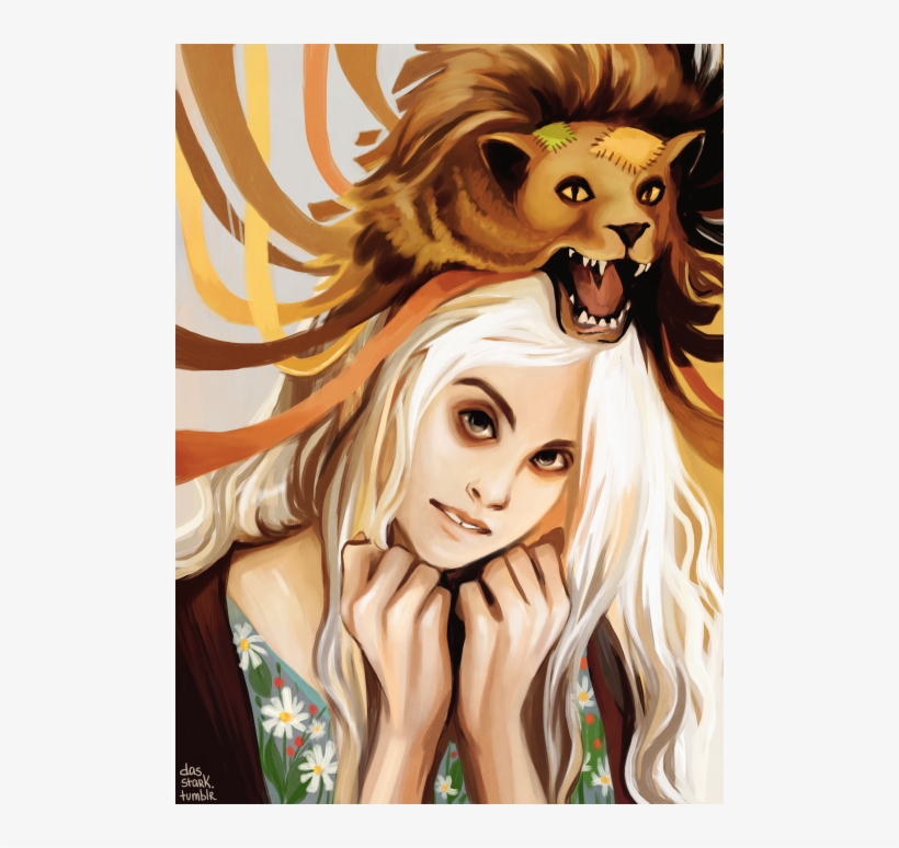 Luna In Lion Hat Dasstark - The Harry Potter Lexicon, transparent png #5492157