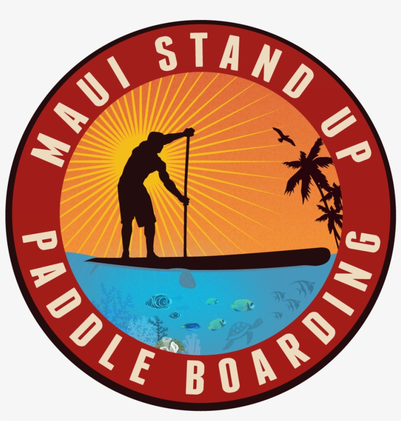 Maui Stand Up Paddle Boarding - Stand Up Paddle Board Logo, transparent png #5493380