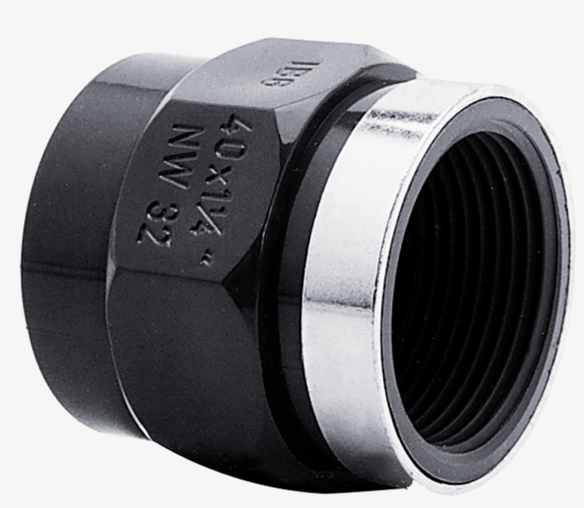 Praher Adaptor Socket Metric Bsp Solvent Socket Male - Pvc Übergangsmuffe D 63mm X 2" Innengewinde, transparent png #5493519