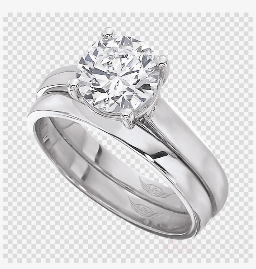 Diamond Wedding Ring Png Clipart Engagement Ring Wedding - Engagement Rings For Women, transparent png #5495887