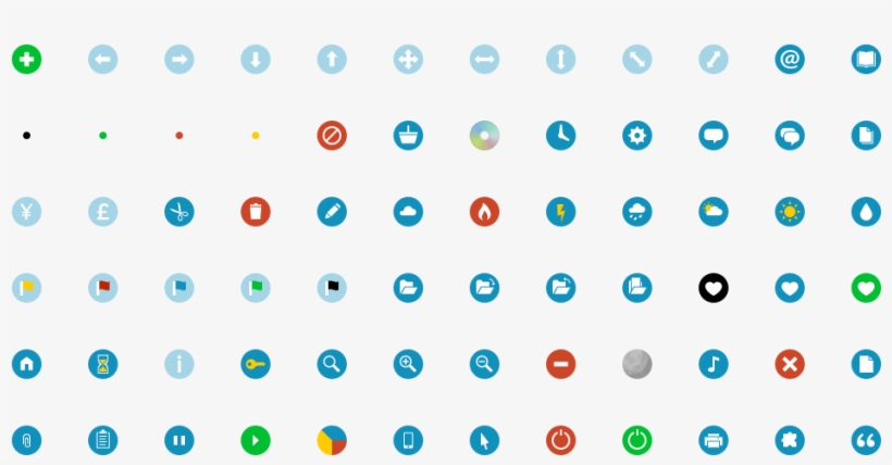 Circular Icons Pro Demo - Yellow Black Background Vector, transparent png #5496345