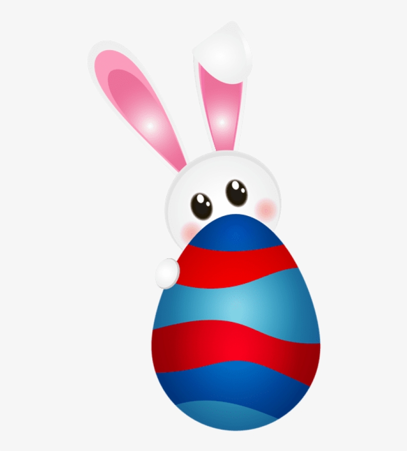 Easter Cute Egg Bunny Png - Portable Network Graphics, transparent png #5496543