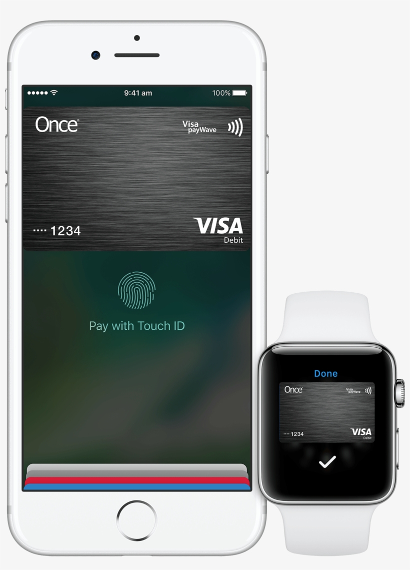 Your Card Information Is Secure Because It Isn't Stored - Apple Pay Watch Mastercard, transparent png #5496767