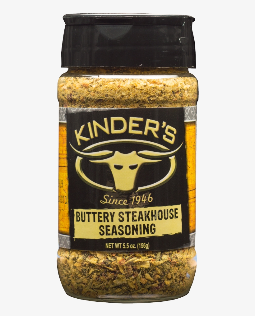 Kinder's Buttery Steakhouse Rub - Kinders Bbq Sauce, Organic, Sweet Sriracha - 20 Oz, transparent png #5497868