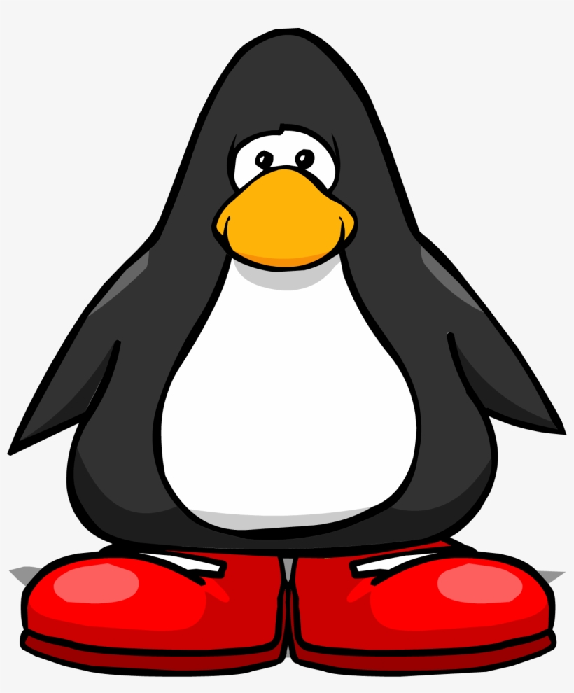 Clown Shoes From A Player Card - Penguin With Top Hat, transparent png #5498298