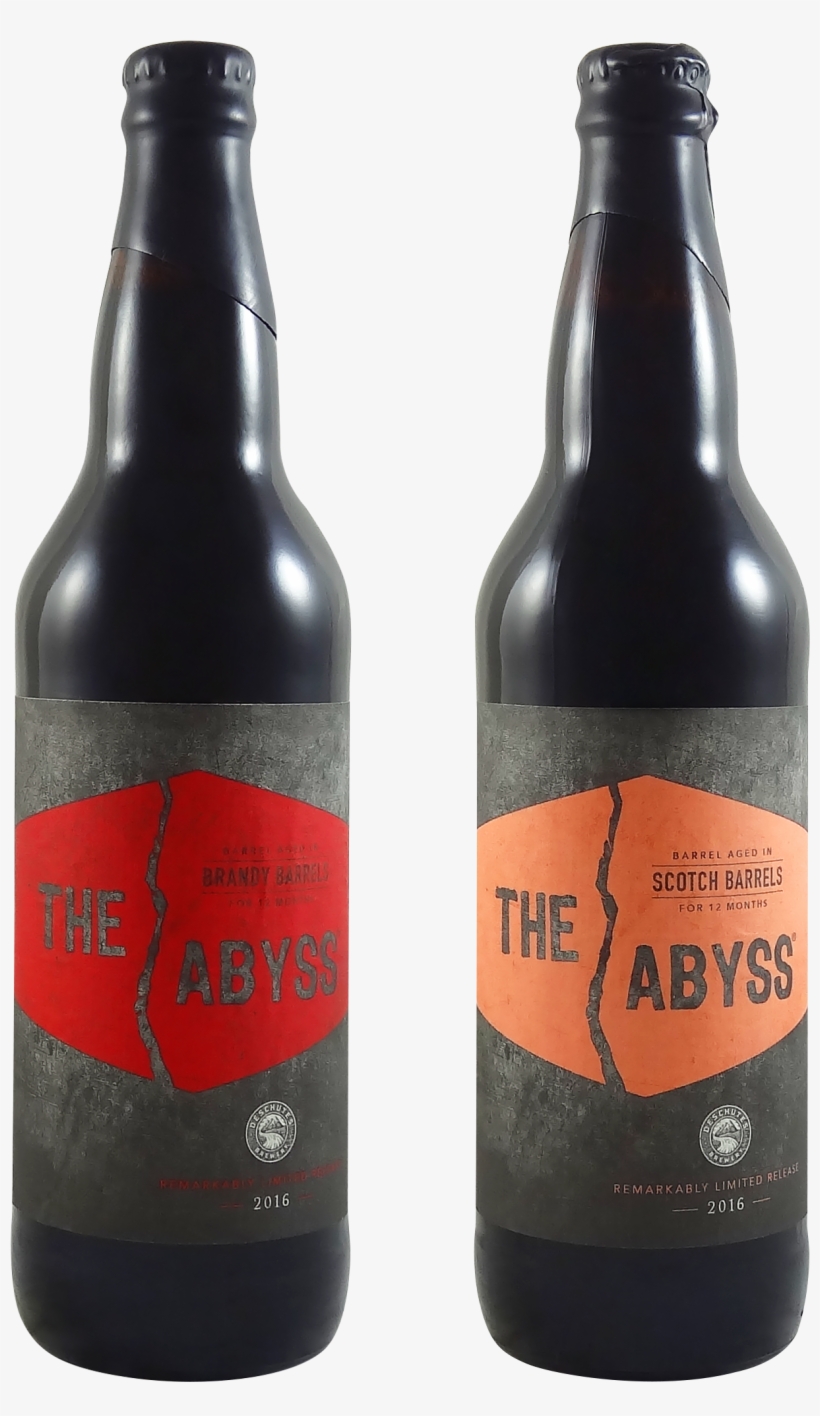 The Abyss Brandy And Scotch Barrel Aged Pair 2016 From - Deschutes Brandy Barrel The Abyss 2016 22oz, transparent png #5498664