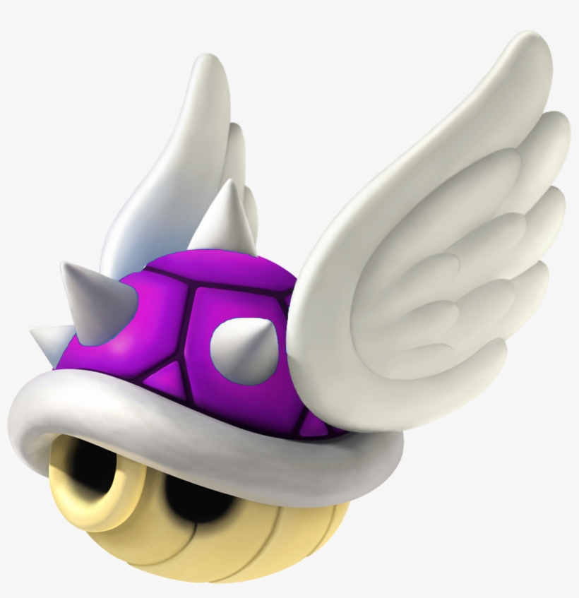 Purple Spiny Shell, transparent png #5498672
