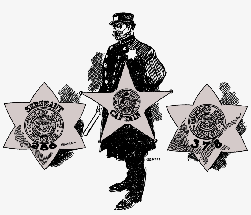 Chicago Police Prototype Stars - Chicago Police Department, transparent png #5499322