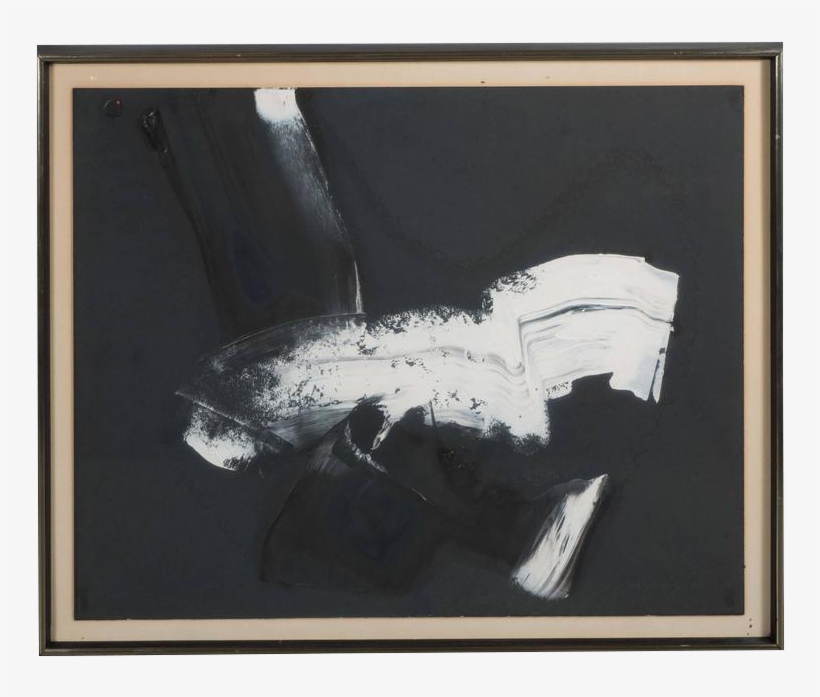 American Aaron Levy Abstract Painting Of White And - Nba, transparent png #5499900