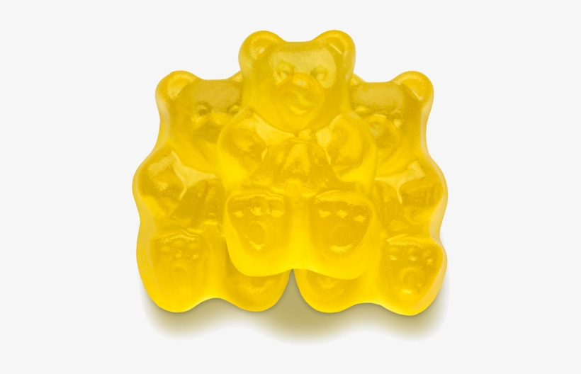 Banana Gummi Bears - Yellow Candy, transparent png #550703