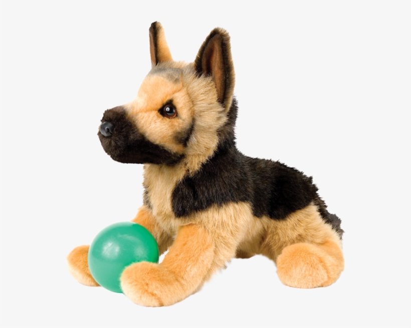 Douglas General German Shepherd - German Shepherd Stuffed Toy, transparent png #551040