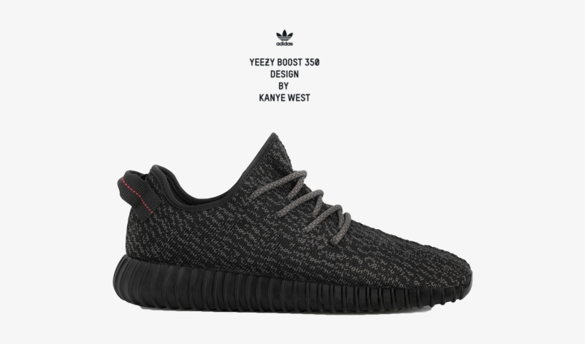 Adidas Originals Yeezy Boost 350 "pirate Black" - Adidas Yeezy Boost 350 Mens Pirate Black Bb5350, transparent png #551065