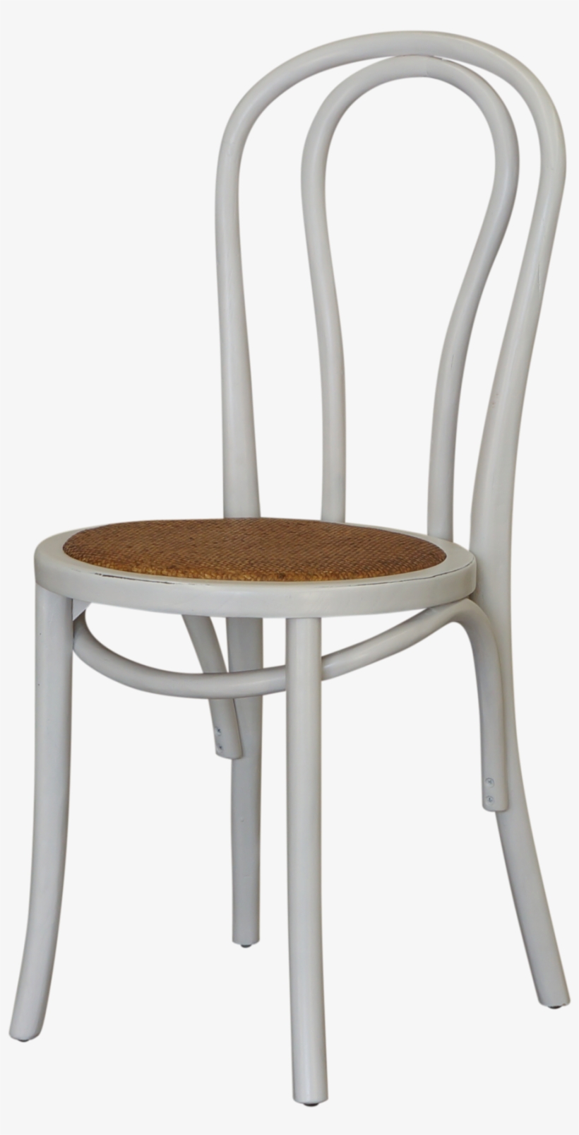 Thonet Timber Chair Antique White, transparent png #551343