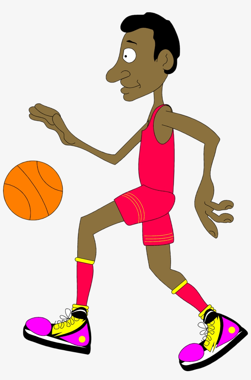 Free Stock Photo - Basketball Player Gif Cartoon, transparent png #551379