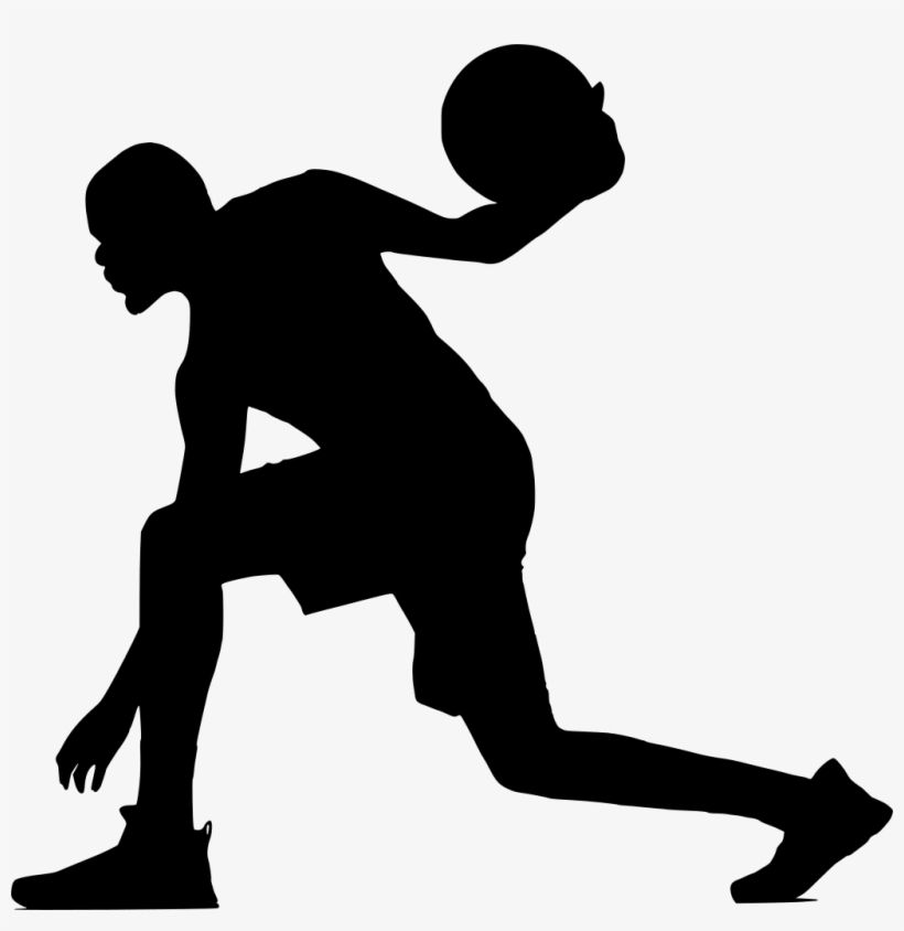 Download Png - Basketball Silhouette, transparent png #551411
