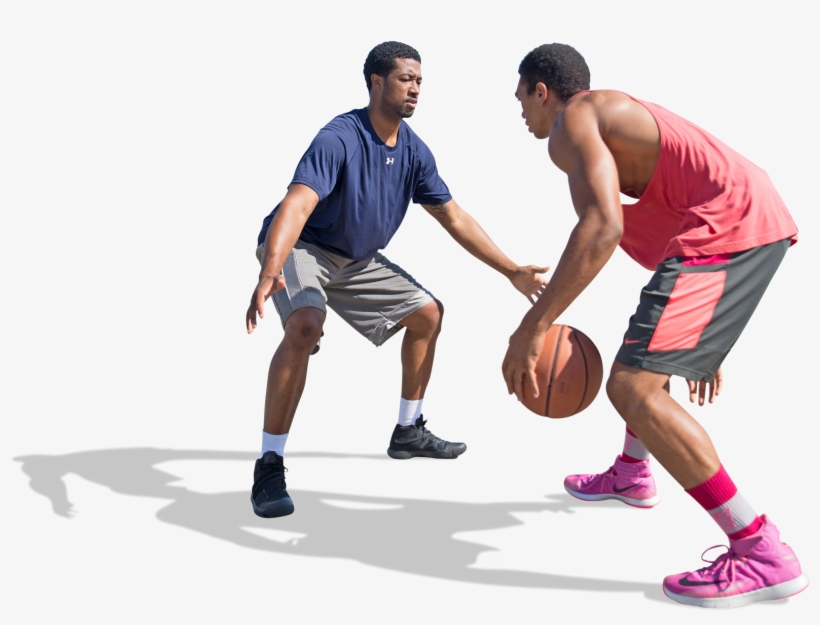 American Basketball Players By Mrcutout - 2d Cutout People Basketball, transparent png #551530