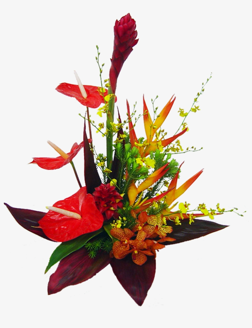 50 Previous Next - Tropical Flower Bouquet Png, transparent png #551556