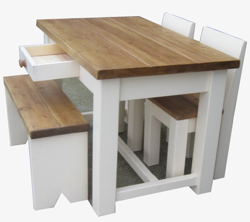 Refectory Table Set Larger Image - Picnic Table, transparent png #551612