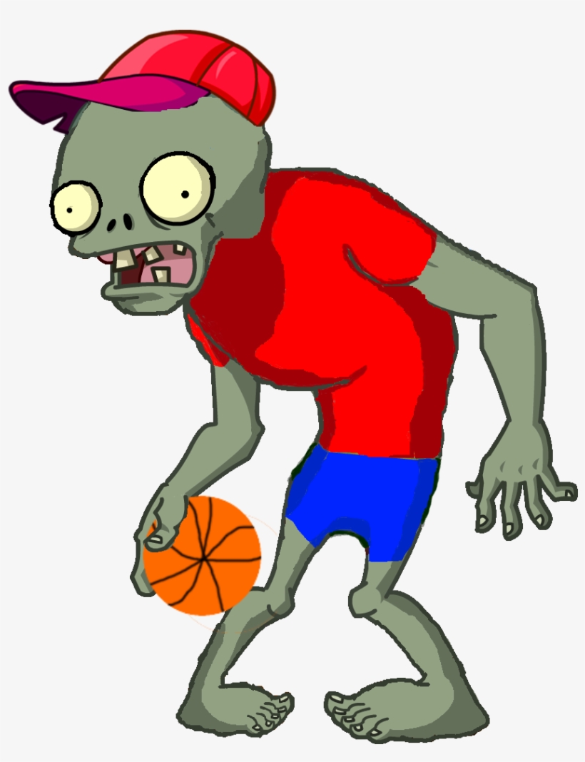 Zomburbia Basketball Player - Cartoon, transparent png #551637