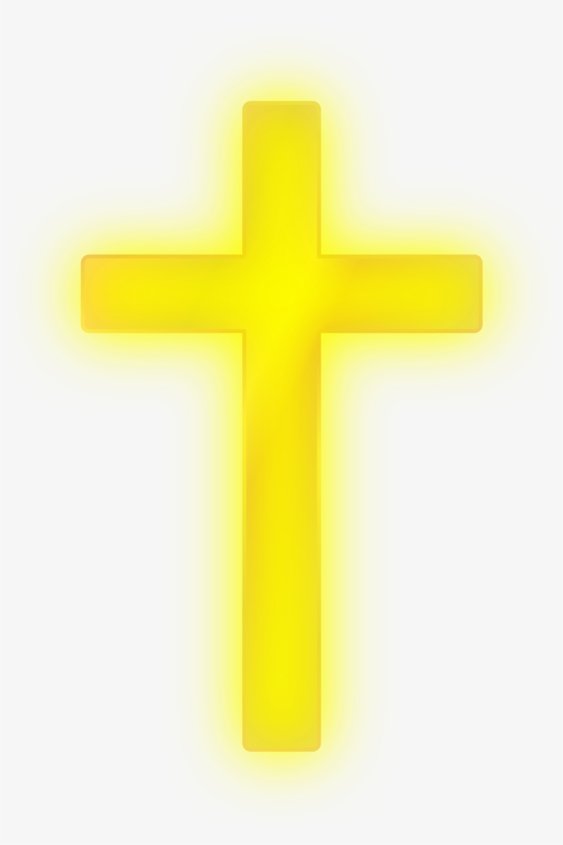 Cross Of Christ - Glowing Cross Transparent Background, transparent png #551869