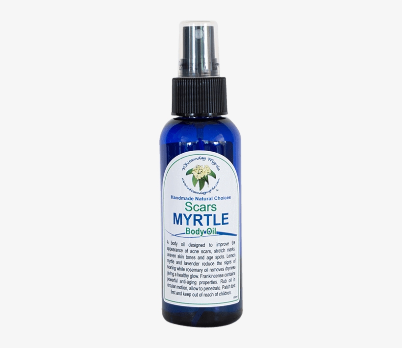 Scars Myrtle Body Oil - Essential Oil, transparent png #552702