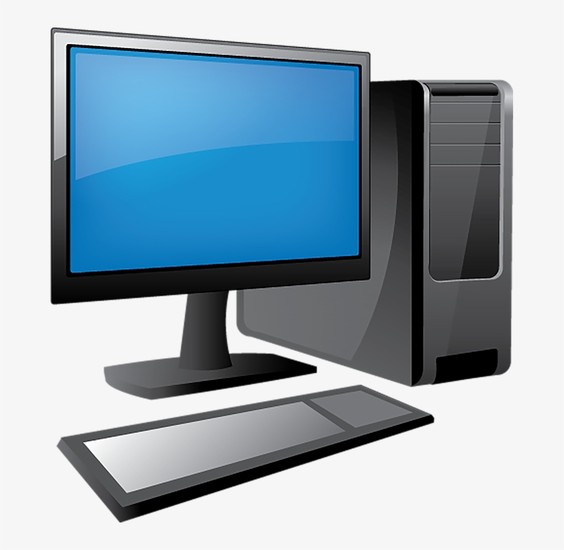 Free Desk Transparent Computer - Computer Transparent, transparent png #552726