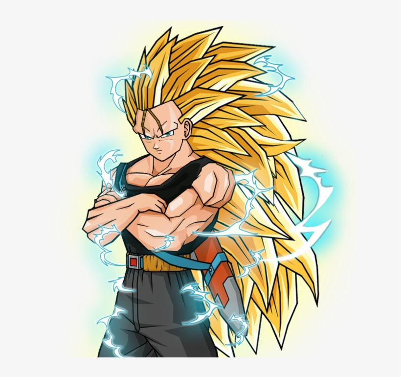 Kohaku Ssj3 Hair Style - Dragon Ball, transparent png #553193