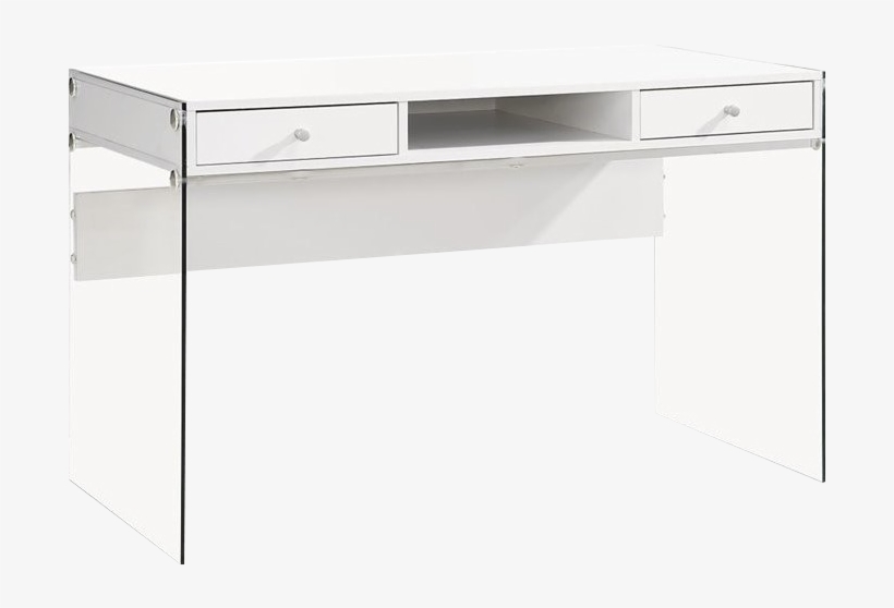 Coaster 2 Drawer Modern Computer Desk - Sofa Tables, transparent png #553256