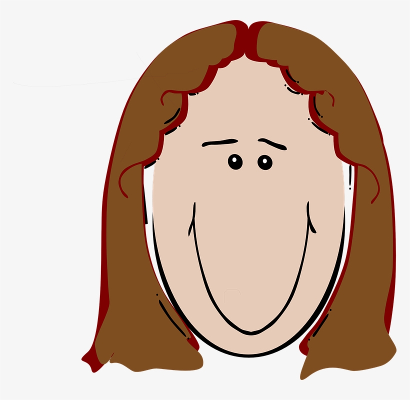 Fractalnightmare - Princess-peachie - Hinomaru721 - - Cartoon Clip Woman Face With Brown Hair, transparent png #553359