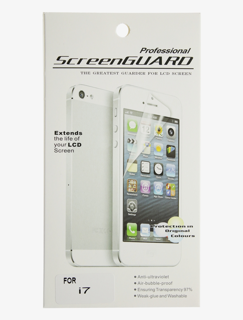 Iphone 8 Clear Screen Protector - Smart Phone I Phone, transparent png #553495