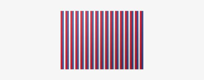 Background Of Stripes In Red, White And Blue Poster - Placemat, transparent png #553536