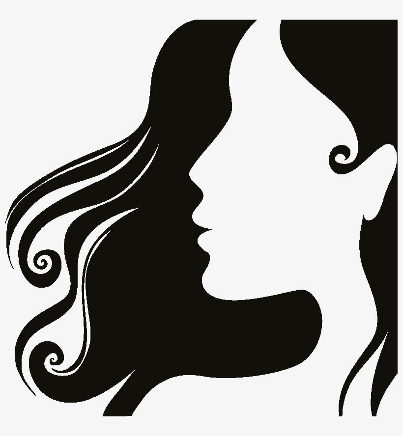 Cosmetic, Decor, Decorative, Elegance, Face, Fashion, - Woman Head Silhouette, transparent png #553947