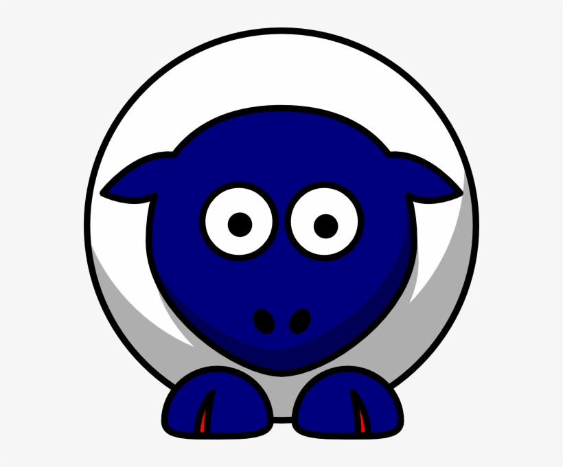 Original Png Clip Art File Sheep Looking Straight White, transparent png #554050