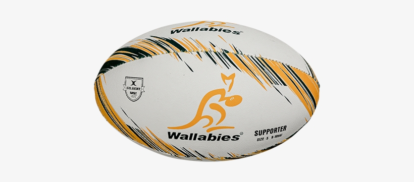 Gilbert Rugby Supporter Australia Sz - Gilbert Rugby Ball Australia, transparent png #554148