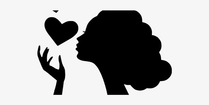 Woman Head Clipart Silhouette - Silhouette Art Woman African, transparent png #554205