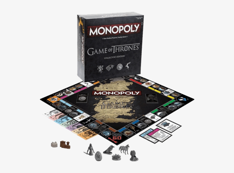 1 Of - Game Of Thrones Collector's Edition Monopoly, transparent png #554261