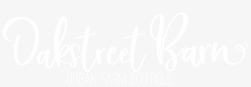Oak Street Barn - Calligraphy, transparent png #554458