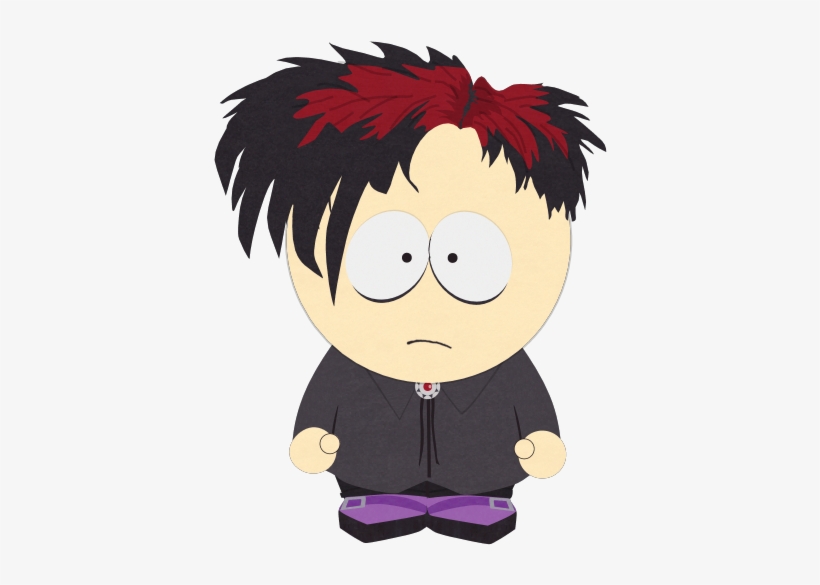 Pete - South Park Emo Red Hair, transparent png #554805