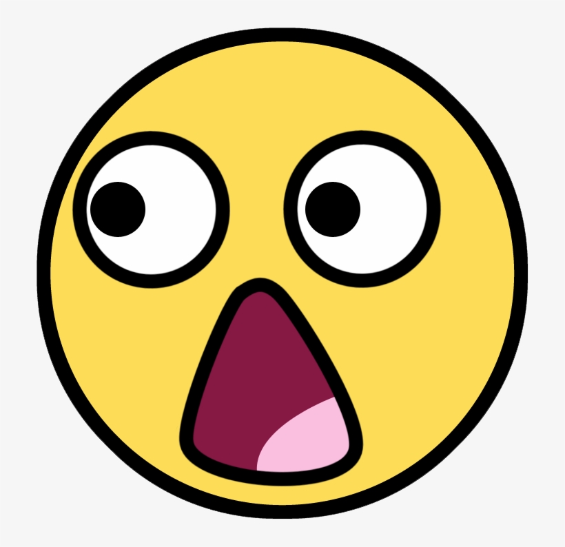 Omg Face Png Jpg Library - Cartoon Shocked Face - Free Transparent PNG  Download - PNGkey