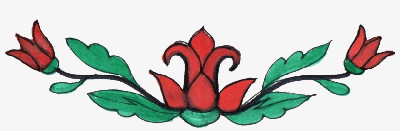 Free Download - Png Page Flower, transparent png #555977
