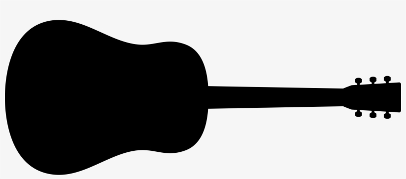 Classical At Getdrawings Com - Guitar Silhouette Clip Art, transparent png #556037